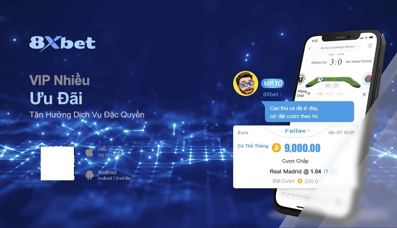 App cá cược bóng đá uy tín hàng đầu - 8Xbet